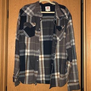 Levi’s Plaid Flannel Men’s Size XXL